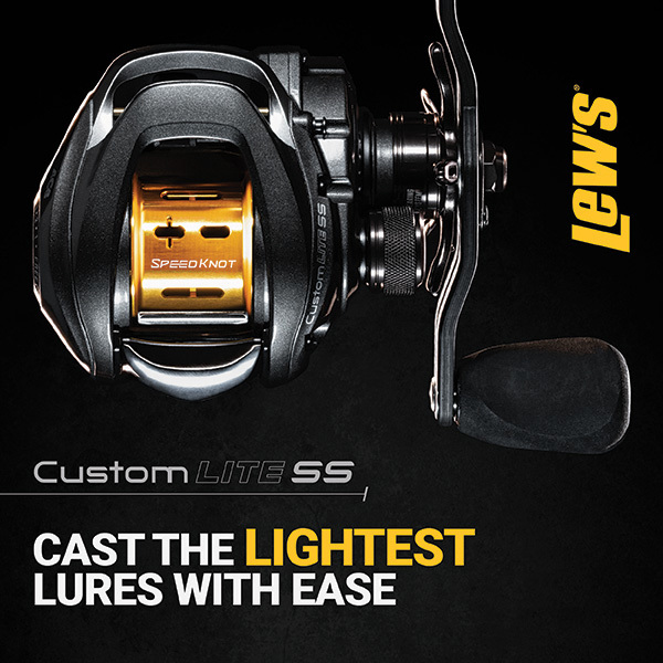 Lew's Brings Lighter Weight to Your Finesse Game with New Custom Lite  Shallow Spool