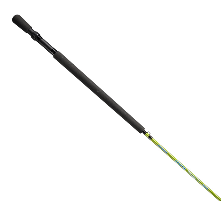 Lew's Crappie Thunder Jig/Troll Reel and Fishing Rod Combo, 12-Foot 2-Piece  IM6 Graphite Blank, Right-Hand Retrieve, Crappie Thunder Green