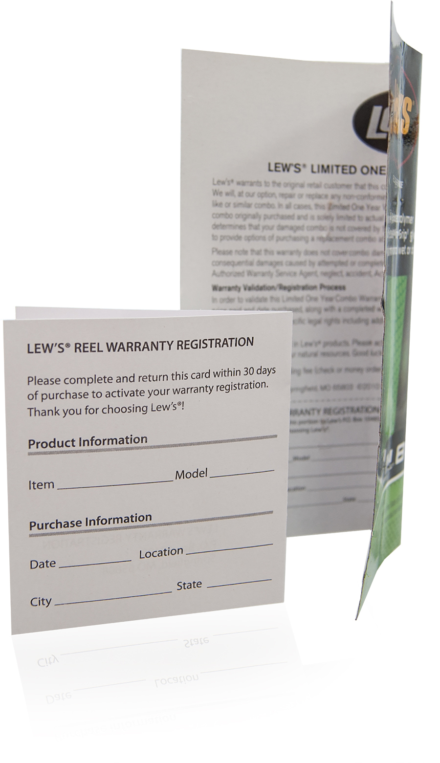 Warranty Registration Sheet