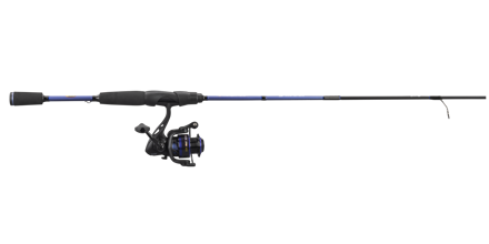 Lew's American Hero Camo 200 6.2:1 6'-2pc Med Spinning Rod and Reel Combo 