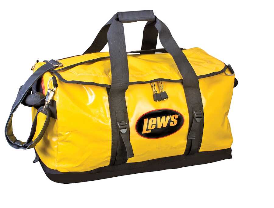 Lew's Fishing Tournament Weigh in Bag With Heavy Duty ZIPPER Black