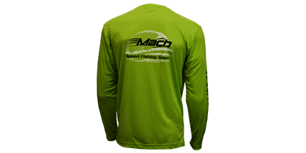 Mach Performance Long Sleeve Shirt Neon Green
